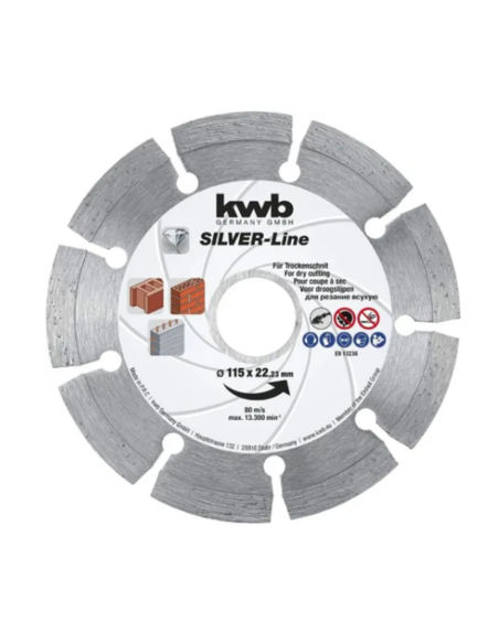 Set De 3 Discos De Corte 115mm Kwb Set De 3 Discos De Corte 115mm Kwb