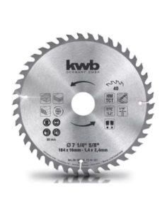 Disco Corte 184mm X 40 Dientes 49586151 Kwb