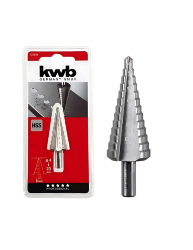 Mecha Escalonada Hss 4-20mm 49525820 Kwb