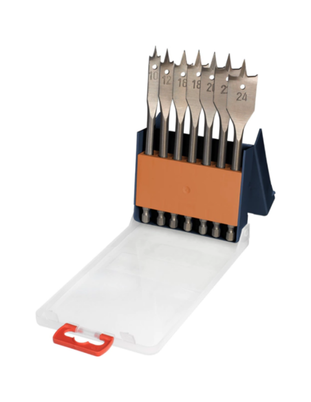 Set 7 Mechas Pala Para Madera Kwb 49512250 Kwb