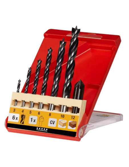 Set 7 Mechas Para Madera Kwb49514200 Kwb