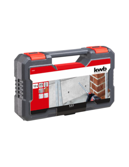Set De 12 Mechas Sds Plus Con Un Maletin 49240280 Kwb