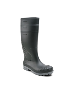 Bota Goma Industrial Negra Con Punta Acero 42 (210) Escorpio