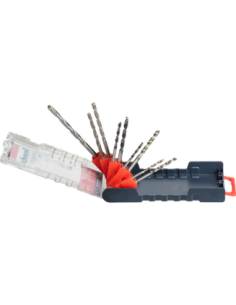 Set Mechas Combinado Madera Metal Y Concreto Con Encastre Hexagonal 109155 Kwb 2