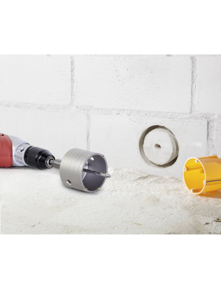 Corona Diamantada Tungsteno 80mm 49175180 Kwb