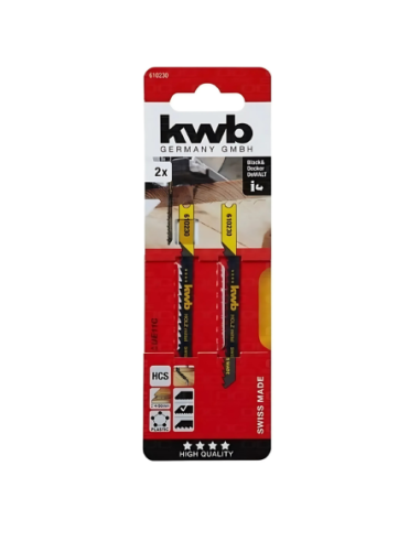 Hoja De Sierra Caladora Corte Grueso Madera Hcs100/75 X 2 U 49610320 Kwb