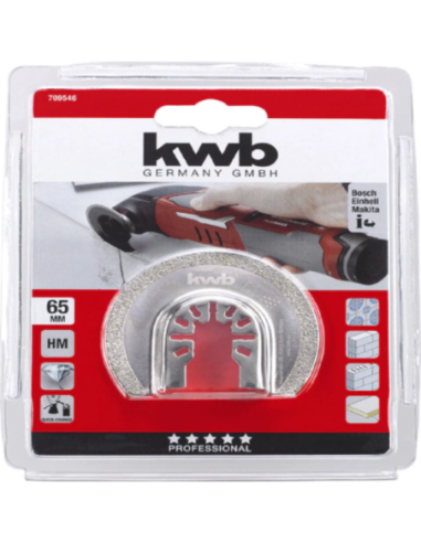 Hoja De Sierra Diamantada Semiredonda 49709546 Kwb