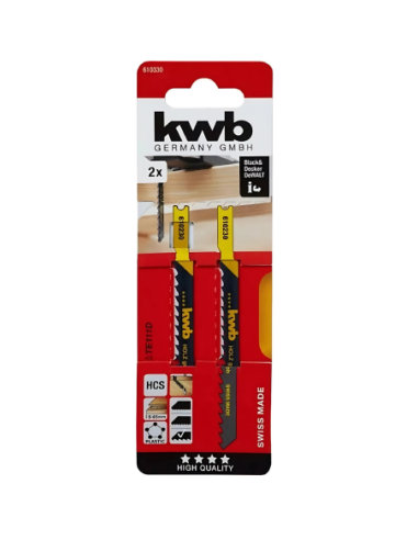 Hoja De Sierra Caladora Corte Grueso X 2 U 49610330 Kwb