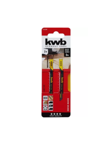 Hoja De Sierra Caladora Para Madera Corte Medio X 2 U 49610230 Kwb