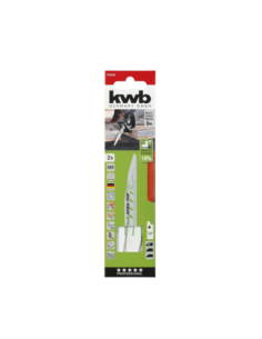 Hojas De Sierra Sable 150mm Para Madera Metal Y Plastico X 2 U 49578500 Kwb 2
