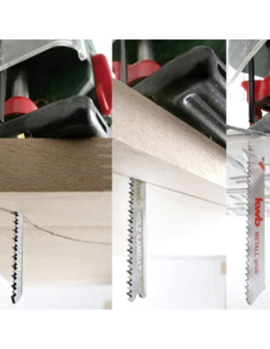 Juego 10 Hojas De Sierra Caladora Hcs 1 Leva 49617220 Kwb