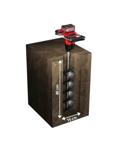 Accesorio Hoyadora Mezcladora 800mm Para Ge-ea 18/150 Li 3437010 Einhell