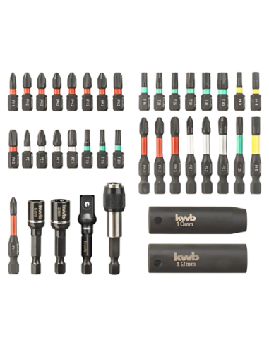Set De Puntas De Impacto 39 Piezas 49109010 Kwb