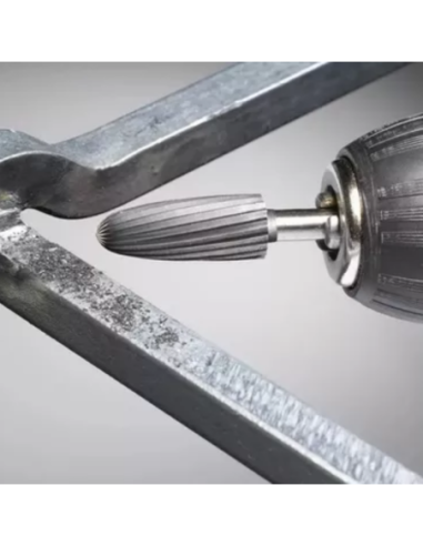 Fresa Para Metal Rotativa Conica 12 X 31mm Hss 49700340 Kwb