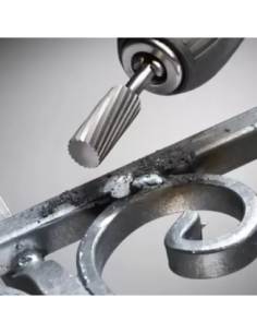 Fresa Para Metal Rotativa Cilindrica 13 X 30mm Hss 49700740 Kwb 2