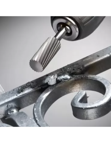 Fresa Para Metal Rotativa Cilindrica 13 X 30mm Hss 49700740 Kwb