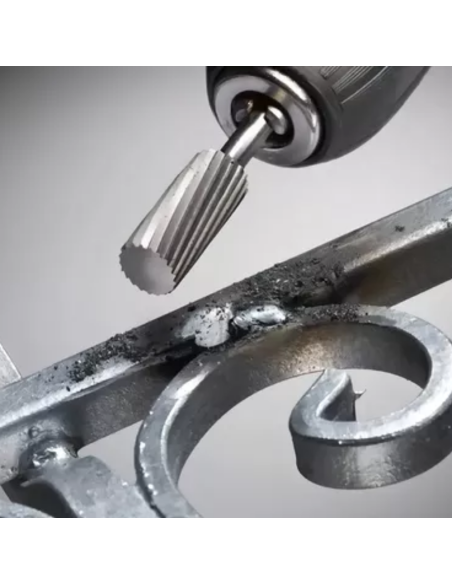 Fresa Para Metal Rotativa Cilindrica 13 X 30mm Hss 49700740 Kwb