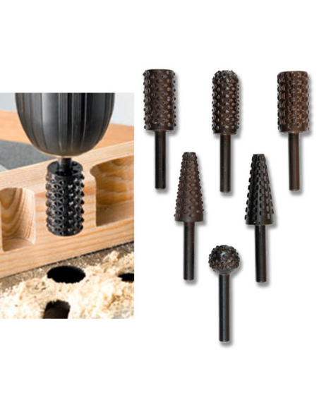 Kit Fresas Para Madera Y Metales No Ferrosos De 6mm 49495500 Kwb