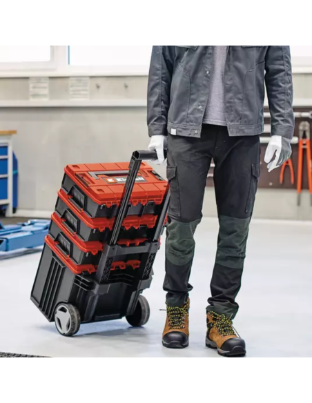 Carro De Transporte Apilable Para Herramientas E-case Tower 4540015 Einhell Carro De Transporte Apilable Para Herramientas E-case Tower 4540015 Einhell