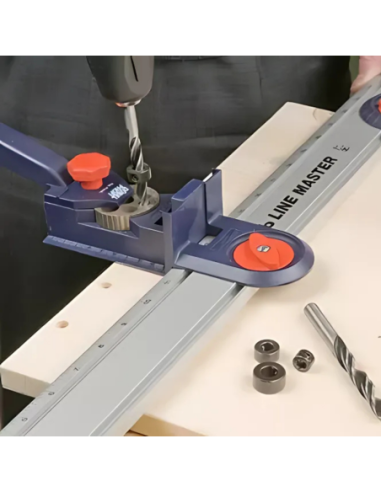 Juego Completo De Entarugado Para Madera Line Master 154 Piezas 49758100 Kwb