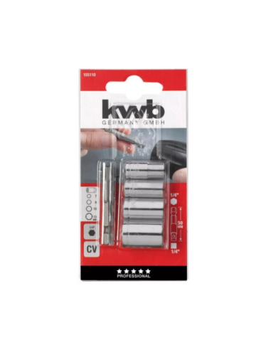 Set De Tubos Con Adaptador 5 Piezas 49105110 Kwb