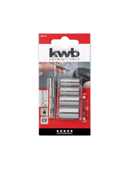 Set De Tubos Con Adaptador 5 Piezas 49105110 Kwb