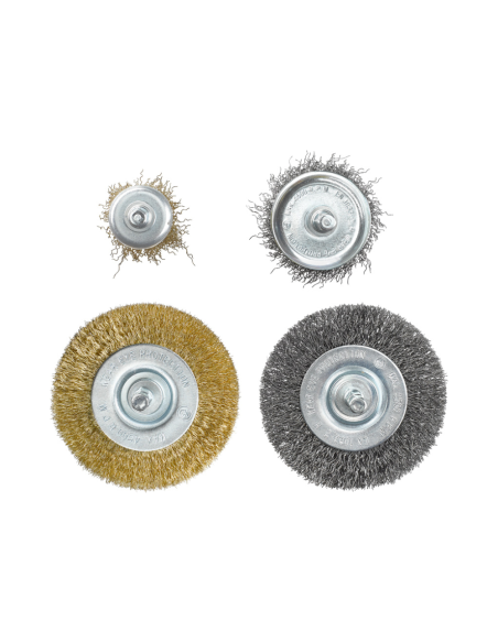 Set De Cepillos De Limpieza Para Taladro 4 Piezas 49597520 Kwb Set De Cepillos De Limpieza Para Taladro 4 Piezas 49597520 Kwb