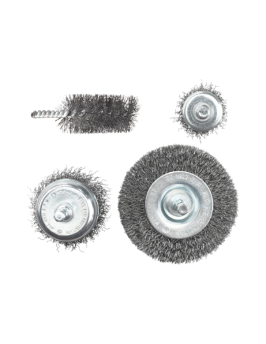 Set De Cepillos Universales Para Taladro 4 Piezas 49597530 Kwb