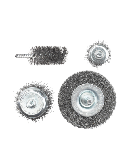 Set De Cepillos Universales Para Taladro 4 Piezas 49597530 Kwb Set De Cepillos Universales Para Taladro 4 Piezas 49597530 Kwb