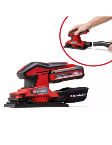 Lijadora Orbital Inalambrica Tc-os 18/187 Li Solo 4460725 Einhell