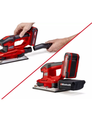 Lijadora Orbital Inalambrica Te-os 18/230 Li Solo 4460720 Einhell