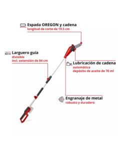 Motosierra Telescopica Gc-lc 18/20 Li T Solo 3410581 Einhell 2