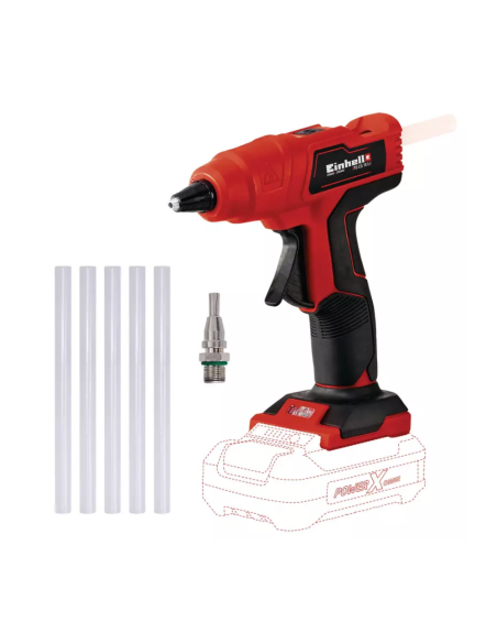 Pistola De Pegamento Inalambrica Te-cg 18 Li Solo 4522200 Einhell Pistola De Pegamento Inalambrica Te-cg 18 Li Solo 4522200 Einhell