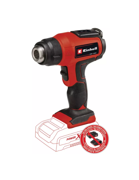 Pistola De Calor Inalambrica Te-ha 18 Li Solo 4520500 Einhell Pistola De Calor Inalambrica Te-ha 18 Li Solo 4520500 Einhell