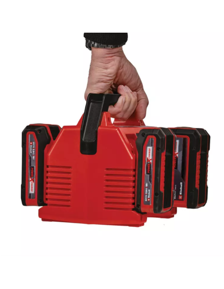 Cargador Power X-change Cuadruple Cargador Cuadruple 4512102 Einhell Cargador Power X-change Cuadruple Cargador Cuadruple 4512102 Einhell