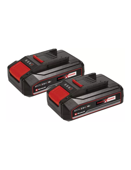 Pack De 2 Baterias Power X-change 2 5 Ah Twin Pack 2 X 2 5 Ah 4511524 Einhell Pack De 2 Baterias Power X-change 2 5 Ah Twin Pack 2 X 2 5 Ah 4511524 Einhell