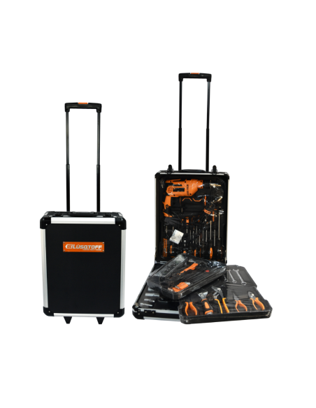 Caja 106 Piezas +taladro Percutor 710 W Lqct107-8k Lusqtoff Caja 106 Piezas +taladro Percutor 710 W Lqct107-8k Lusqtoff