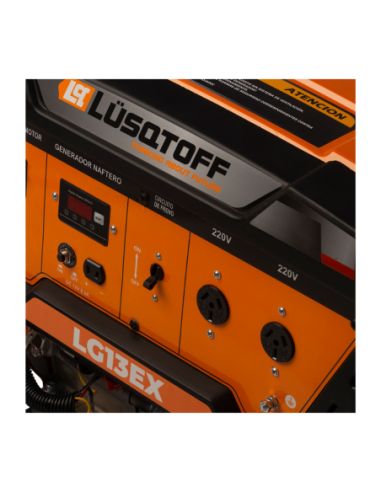 Generador Naftero 5500w 13hp Lg13ex Lusqtoff