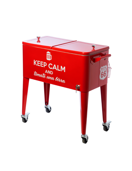 Conservadora 80lt Color Roja Lqh120201r Lusqtoff