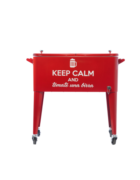 Conservadora 80lt Color Roja Lqh120201r Lusqtoff