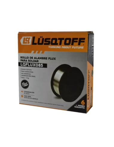 Rollo Alambre Flux 0 91mm 1kg Lqflux091 Lusqtoff
