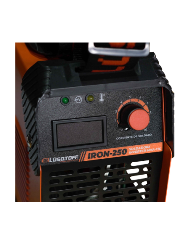 Soldadora Inverter Iron-250 Kit Megairon250 Lusqtoff