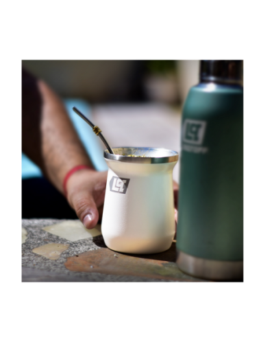 Mate 300 Ml Blanco Matlb-9 Lusqtoff