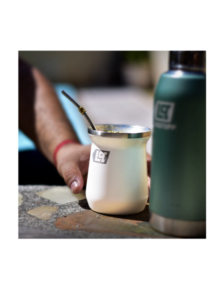 Mate 300 Ml Blanco Matlb-9 Lusqtoff