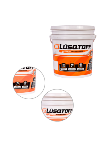 Latex Interior / Exterior Profesional 10 Lt Llext10-8 Lusqtoff