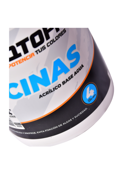 Pintura Para Piletas De Hormigon 4l Acp4-8 Lusqtoff