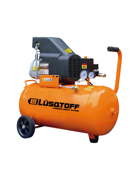 Compresor 25lt 2hp + Accesorios Lc-2025bk Lusqtoff Compresor 25lt 2hp + Accesorios Lc-2025bk Lusqtoff