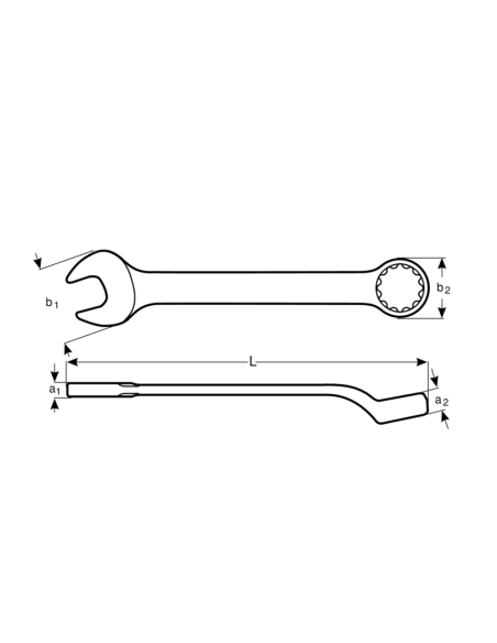 Llave Combinada 1.1/4 Pu.1.1/4 Bahco Llave Combinada 1.1/4 Pu.1.1/4 Bahco