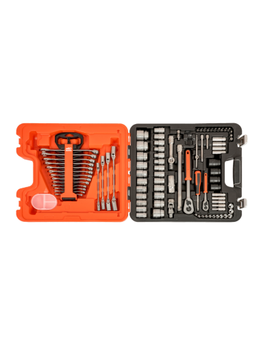 Set De Tubos De 1/4 Y 1/2 Y Llaves Combinadas S87+7 Bahco
