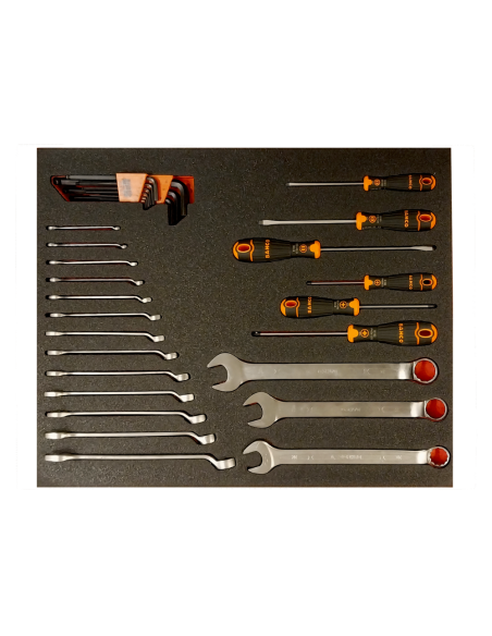 Carro De Herramientas 6 Cajones Con 215 Herramientas 1472k6-m215 Bahco